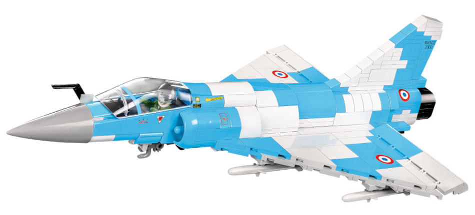 KLOCKI COBI ARMED FORCES 5801 MYŚLIWIEC MIRAGE 2000-5 400 KL.